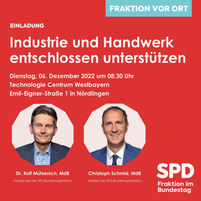 Einladung zur Veranstaltung Fraktion vor Ort