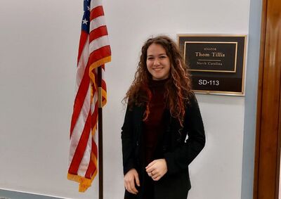 Eva beim Parlamentarischen Patenschaftsprogramm zu sehen in Washington DC